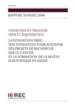 2008 (report in french)